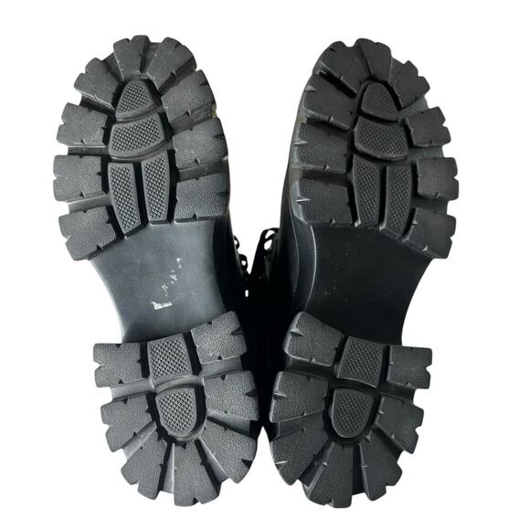 Tony Bianco Martin Combat Boots Black Size 6 - Picture 6 of 7